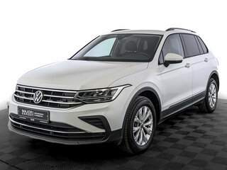 2021 Volkswagen Tiguan II Рестайлинг, белый, 3110000 рублей, вид 1