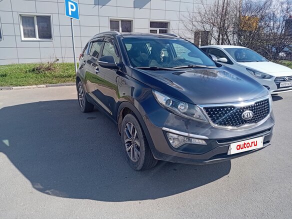 2014 Kia Sportage III Рестайлинг, серый, 1100000 рублей - вид 1