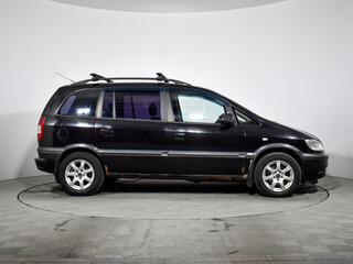 2004 Opel Zafira A Рестайлинг, чёрный, 290000 рублей, вид 4