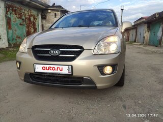 2007 Kia Carens II (UN), бежевый, 850000 рублей, вид 1