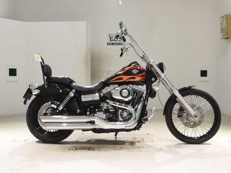 2013 Harley-Davidson Dyna Wide Glide, чёрный, 720200 рублей, вид 2