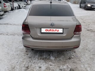 2019 Volkswagen Polo V Рестайлинг, бежевый, 1200000 рублей, вид 4