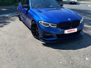 2020 BMW 3 серии 320d VII (G2x), синий, 3550000 рублей, вид 3