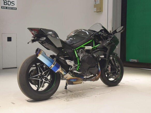 2015 Kawasaki Ninja H2, серый, 2400000 рублей - вид 4