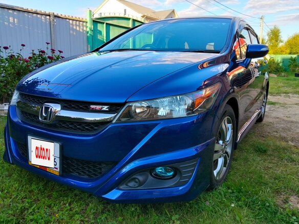 2013 Honda Stream II Рестайлинг, синий, 1690000 рублей - вид 12