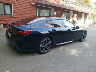 2021 BMW 8 серии Gran Coupe 840i xDrive II (G14/G15/G16), синий, 7700000 рублей, вид 4
