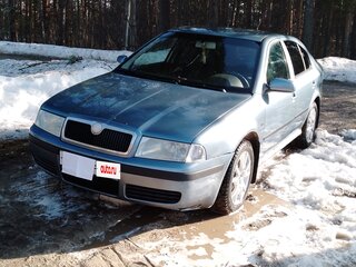 2008 Skoda Octavia I (A4) Рестайлинг, голубой, 450000 рублей, вид 1