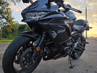 2024 Kawasaki Ninja 650, зелёный, 710000 рублей, вид 2