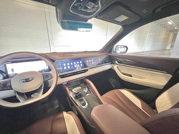 2024 Geely Monjaro (Xingyue L) I, белый, 3750000 рублей - вид 13