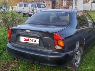 2008 Chevrolet Lanos I, чёрный, 90000 рублей, вид 3