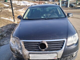 2009 Volkswagen Passat B6, чёрный, 349000 рублей, вид 3