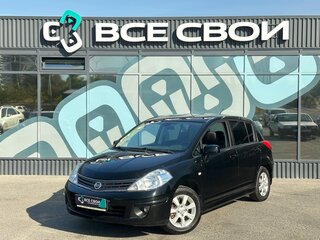 2011 Nissan Tiida I Рестайлинг, чёрный, 890000 рублей, вид 1