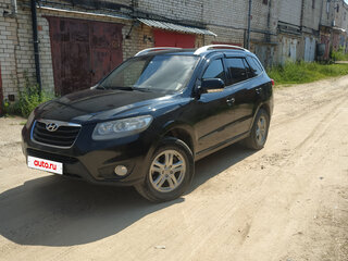 2010 Hyundai Santa Fe II, чёрный, 1100000 рублей, вид 1