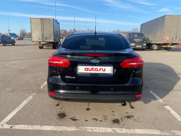 2016 Ford Focus III Рестайлинг, чёрный, 1099000 рублей - вид 7