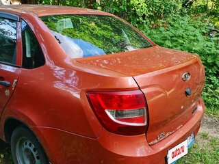 2014 Lada (ВАЗ) Granta I, оранжевый, 215000 рублей, вид 3