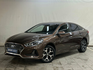2019 Hyundai Sonata VII (LF) Рестайлинг, коричневый, 1720000 рублей, вид 1
