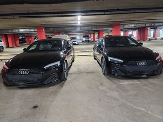 2023 Audi A5 Sportback 40 TDI II (F5) Рестайлинг, чёрный, 3500000 рублей, вид 3