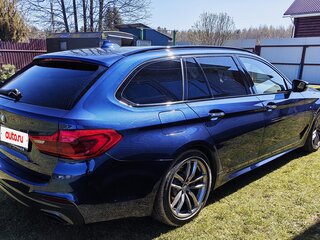2018 BMW 5 серии 520d VII (G30/G31/G38), синий, 3900000 рублей, вид 5