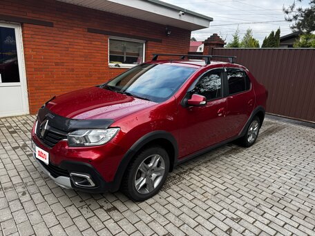 2021 Renault Logan Stepway II Рестайлинг, красный, 1020000 рублей, вид 1