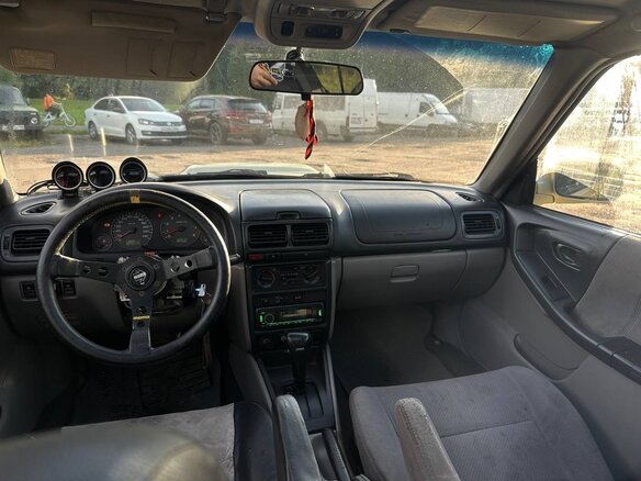 2000 Subaru Forester I Рестайлинг, золотистый - вид 2