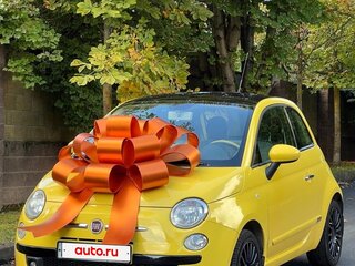 2012 Fiat 500 II, жёлтый, 750000 рублей, вид 2