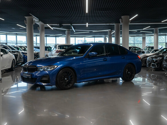 2019 BMW 3 серии 320d xDrive VII (G2x), синий