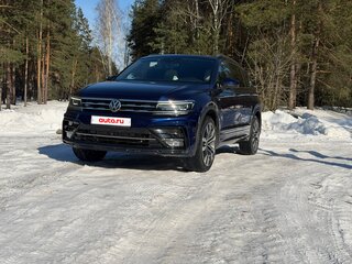 2021 Volkswagen Tiguan L II (China Market), синий, 4050000 рублей, вид 4