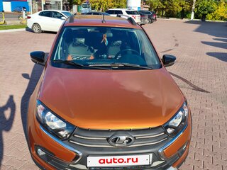 2021 Lada (ВАЗ) Granta Cross I Рестайлинг, оранжевый, 880000 рублей, вид 2