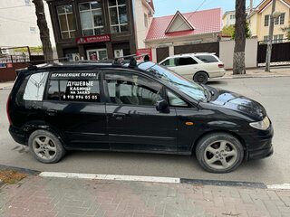 2001 Mazda Premacy I (CP), чёрный, 280000 рублей, вид 2