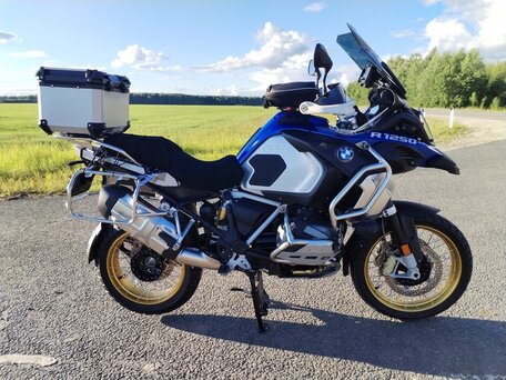 2018 BMW R 1250 GS Adventure, синий, 1850000 рублей, вид 2