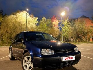 2001 Volkswagen Golf IV, синий, 600000 рублей, вид 1