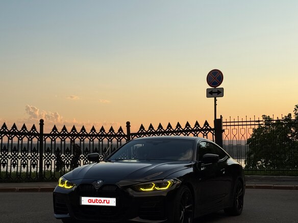 2021 BMW 4 серии M440i xDrive G22, G23, G26, чёрный, 5600000 рублей