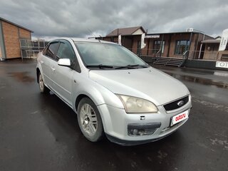 2007 Ford Focus II Рестайлинг, серебристый, 350000 рублей, вид 2