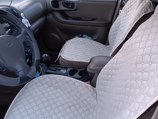 2001 Hyundai Santa Fe I, золотистый, 590000 рублей, вид 3