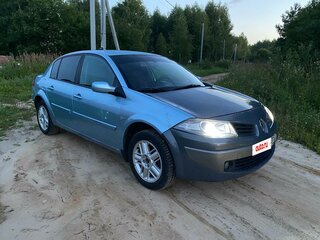 2008 Renault Megane II Рестайлинг, синий, 345000 рублей, вид 5