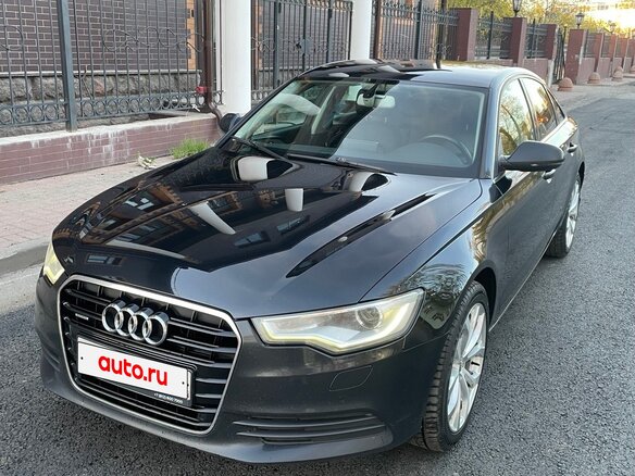 2014 Audi A6 IV (C7), чёрный - вид 7