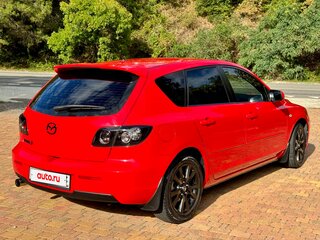 2007 Mazda 3 I (BK) Рестайлинг, красный, 650000 рублей, вид 4