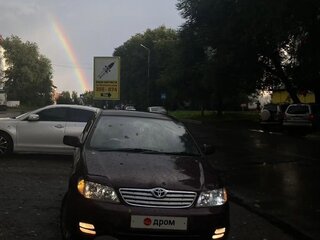 2003 Toyota Corolla IX (E120, E130), красный, 620000 рублей, вид 1