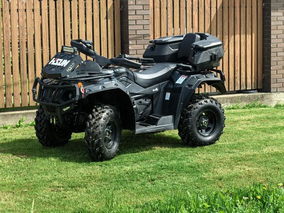 2024 Hisun Tactic 550, чёрный, 600000 рублей - вид 1