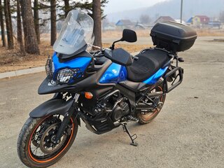 2014 Suzuki V-Strom DL 650, синий, 670000 рублей, вид 2