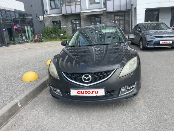2008 Mazda 6 II (GH), чёрный, 615000 рублей - вид 1
