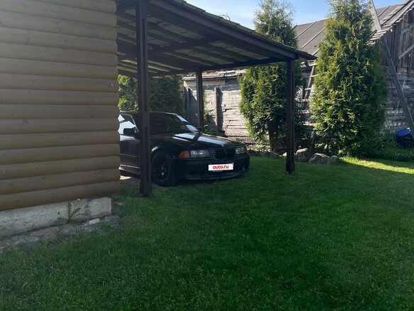 1992 BMW 3 серии 318i III (E36), чёрный, 430000 рублей - вид 10