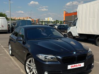 2014 BMW 5 серии 520i VI (F10/F11/F07) Рестайлинг, синий, 1500000 рублей, вид 1