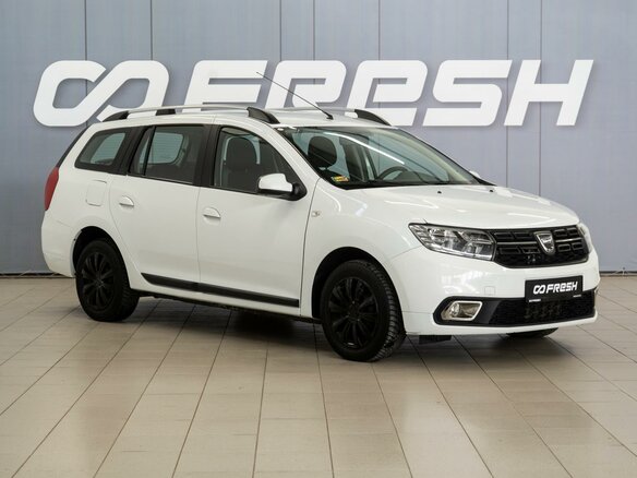2018 Dacia Logan II Рестайлинг, белый, 899000 рублей