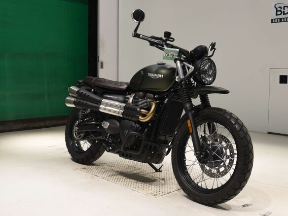 2025 Triumph Scrambler, зелёный, 1060000 рублей - вид 2