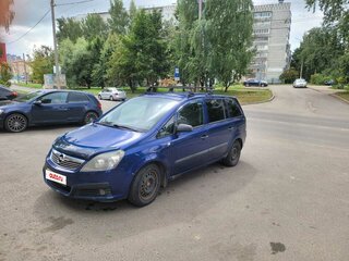 2007 Opel Zafira B, синий, 270000 рублей, вид 1