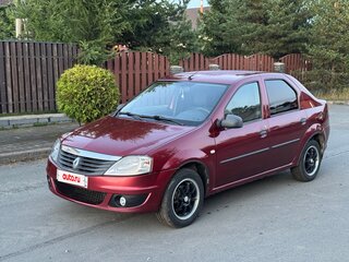 2011 Renault Logan I Рестайлинг, красный, 380000 рублей, вид 3