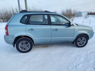 2008 Hyundai Tucson I, голубой, 800000 рублей, вид 4