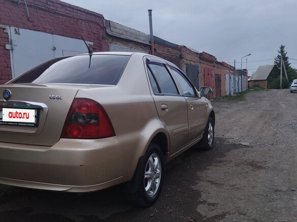 2010 Geely CK (Otaka) I Рестайлинг, бежевый, 260000 рублей - вид 3