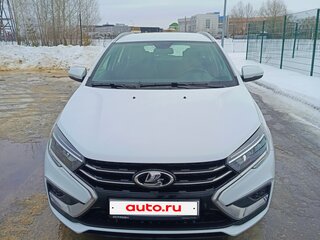 2024 Lada (ВАЗ) Vesta SW I Рестайлинг (NG), белый, 1500000 рублей, вид 3